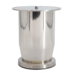 RAB 6 inch Stainless Steel Silver Chrome Finish Sofa Leg (Pack of 3)-picture-29