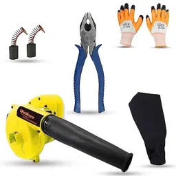 Walkers 800W Plastic Yellow Electric Air Blower with Carbon Brushes, Gloves &a; 8 inch Plier, WKCB291-picture-40
