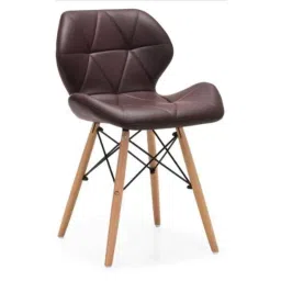 Modern India Seating Brown Velvet Dining Chair, MISPC28 image 3