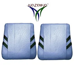 Kozdiko 2 Pcs Grey Back Rest Set for Hyundai Verna Fluidic image 2