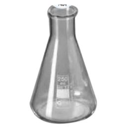 Glassco 25ml White Enamel Printing Boro 3.3 Glass Narrow Mouth Graduated Erlenmeyer Flask, 231.402.01 (Pack of 12)-picture-35