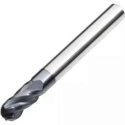 Dolphin 1mm Solid Carbide 4 Flute High Performance Ball Nose End Mill, Overall Length: 50 mm-picture-29