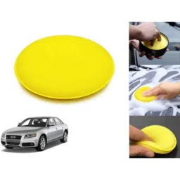 Auto Pearl Polyurethane Beige Washing &a; Waxing Polish Foam Sponge for A4-picture-11