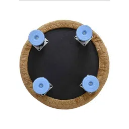 Modern India Seating Cream Velvet Bar Stool, MISP53 image 3