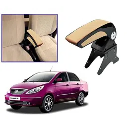 Kozdiko Beige Chrome Armrest for Hyundai Accent, koz_16046 image 3