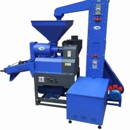 Vinspire 6N70 Pro Max 500-700kg/hr Rice Mill with Elevator, Vibro &a; without Motor image 2