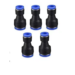 krost Krost��� Unequal Push Union Connector To Connect Tube Fitting O.D 6mm-12mm (5Pcs)-picture-33