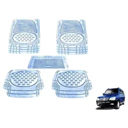Kozdiko 5 Pcs 6605 PVC &a; Rubber Clear Car Foot Mat Set for ICML Rhino-picture-46