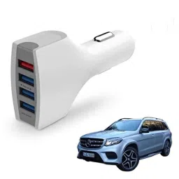 Kozdiko 36W 4.1 White USB Car Fast Charger with 4 Ports for Mercedes Benz GLS-Class-picture-35