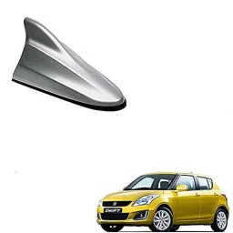 Auto Pearl ABS Silver Universal Replacement Shark Fin Car Roof Antenna For Maruti Suzuki Swift Type 4-picture-36