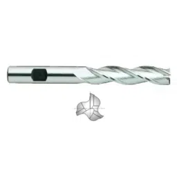 YG-1 10mm HSSCO8 3 Flutes End Mill, Overall Length: 88mm &a; Cutting Diameter: 8 mm-picture-40