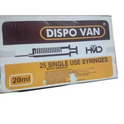 Dispo Van 100 Pcs 20ml Polypropylene Syringe Box-picture-29