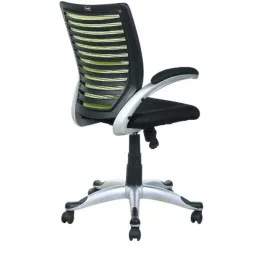 Parin Monte Breathable Mesh Green Medium Back Ergonomic Chair, PC 924 image 4