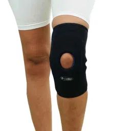 p care P+caRe Neoprene Black Knee Sleeve with Stays, Size: XL image 2