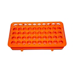 Clear &a; Sure 17mm 50 Holes Plastic Test Tube Rack Stand with Grippers-picture-15