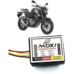 Auto Pearl 12V Black Front &a; Rear Flasher Indicator Light for Honda CB 500-picture-43