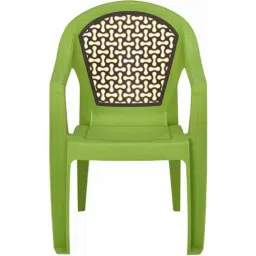 Nilkamal Paradise Plastic Green Outdoor Chair-picture-12