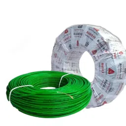 RADILITE 6 Sqmm Green HRFR Multistrand PVC Insulated Housing Wire, Length: 90 m-picture-40