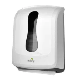 Dolphy Plastic White Multifold Hand Towel Paper Dispenser, DPDR0014-picture-40