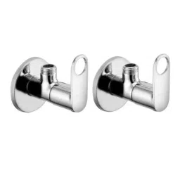Fastgear Prime Stainless Steel Silver Chrome Finish Angle Valve, FG952 (Pack of 2)-picture-24