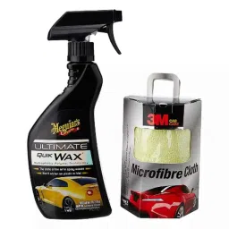 3M Car Cleaning Wax 450 Ml, Microfiber Cloth 16x16 inch-picture-25