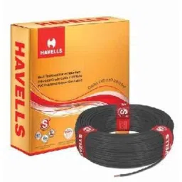 havells HavellsLife Shield WHFNZNBLF14X0 HFFR Insulated Flexible Cable Single Core 4 Sq. mm 200m - Black-picture-47