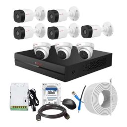 CP Plus 2.4MP Indoor &a; Outdoor CCTV Combo Kit with 8Ch DVR, 3 Dome 5 Bullet Camera, 8Ch SMPS, 70m Cable, 1TB HDD &a; Connector-picture-9