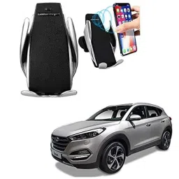 Kozdiko 10W Silver Wireless Car Mobile Charger with Infrared Sensor for Hyundai Tucson-picture-13