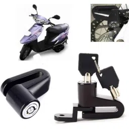 Auto Pearl Steel Heavy Duty Anti Theft Disc Brake Lock for Teenz, Lock_706-picture-34