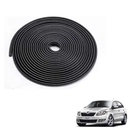 Kozdiko 5m Rubber Black Heavy Duty U-Shape Car Door Edge Guard for Skoda Rapid-picture-35