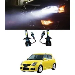 Trigcars 2 Pcs 50W 4 Side Micro Chip Heavy Duty Car LED Headlight Set for Maruti Swift 2015-picture-43