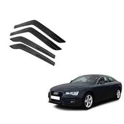 Kozdiko Plastic Black Car Door Visor for Audi A5-picture-26