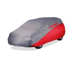 Elegant Grey &a; Red Water Resistant Car Body Cover for Maruti Suzuki XL 6-picture-25