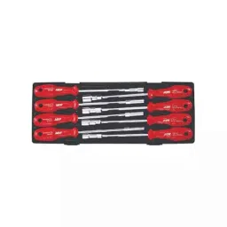 JTC JTC-K7081 Steel Red &a; Silver Nut DriversSet-picture-13