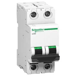 Schneider Electric 50A Acti 9 xC60 Double Pole 10kA B Curve MCB, A9N2P50B-picture-40