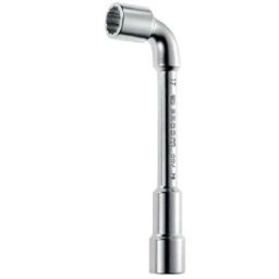 Facom 15mm Satin Chrome Finish Forged Metric Angled Open Socket Wrench, 76.15-picture-21