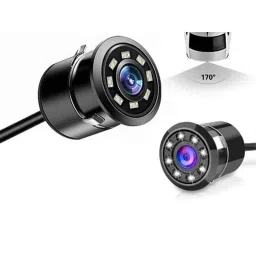 Auto Pearl 8 LED Black Waterproof &a; Shockproof HD Night Vision Car Reverse Parking Camera for Lexus GS 350 image 5