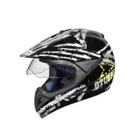 Studds N5 Expanded Polystyrene Black Off Road Full Face Off Road-Full Face Helmet, Size: Xtra Large-picture-22