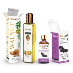 GoWoo 2 Pcs 10ml Natural Black Pepper Aroma Oil &a; 100ml Walnut Carrier Oil Set, GWOC209-P7+P183-picture-14