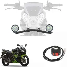 Cartronics 42W Complete Lighting System 14 Led Round Fog Lamp Light for Yamaha Yzf R15S, CAR-AZMFZI-picture-30