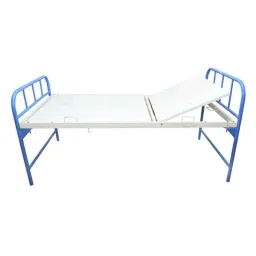 Smart Care HF01 Mild Steel Cream 1 Fold Fowler Bed with HF04 Mattress image 5