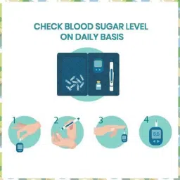 Control D 100 Pcs Blood Glucose Test Strips, HDCDSTP100 &a; Euroclix 25 Pcs 30 Gauge Blood Lancet Box image 5