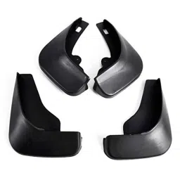Auto Pearl 4 Pcs Black Cup Type Mud Flaps Car Splash Guard Set for Toyota Innova Type 2 image 2