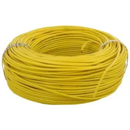 Anchor 0.75 Sqmm Yellow Advance-FR Project Coil Flexible Cable, P-27380, Length: 180 m-picture-37