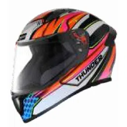 Studds Thunder D8 Matt Black N10 Full Face Motorcycle Helmet, Size: L-picture-37