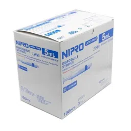 Nipro 10 Pcs 5ml Syringe with Needle Box-picture-35