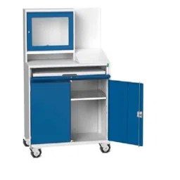 Suwas 200kg 102x60x165cm Steel Computer Trolley, SU-COMPT-007-picture-20