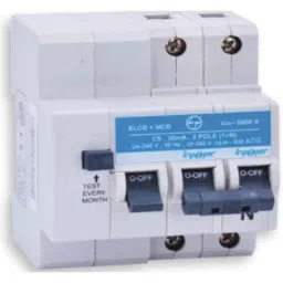 L&a;T Tripper 63A Double Pole EL+MCB, CB90003OOHO (Pack of 8)-picture-42