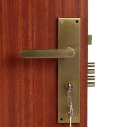 Homexpert MG304 10 inch 60mm Stainless Steel Antique Brass Finish Cylindrical Plate Both Side Key Mortise Door Lock Set-picture-21