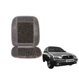 Kozdiko Wooden Beads Car Seat Cushion with Velvet Border for Maruti Esteem-picture-32